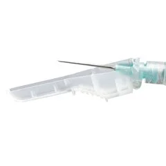 McKesson Hypodermic Needle Prevent Hinged Safety Needle 18 Gauge 1 Inch Length Thin Wall, 100/BX