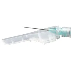 McKesson Hypodermic Needle Prevent Hinged Safety Needle 22 Gauge 1 Inch Length Ultra Thin Wall, 100/BX