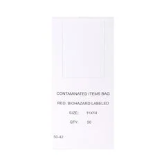 McKesson Infectious Waste Bag 1 – 6 gal. Red Bag 11 x 14″, 500 EA/CS - Image 4