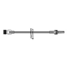 McKesson IV Extension Set 7 Inch Tubing Without Ports 1.3 mL Priming Volume, 50/CS
