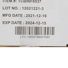 McKesson IV Pump Set 10 Drops / mL Drip Rate 110 Inch Tubing 3 Ports, 50/BX - Image 3