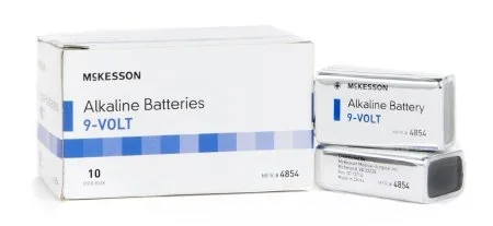 McKesson McKesson Alkaline Battery 9V Cell 9V Disposable – 4854