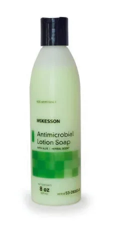 McKesson McKesson Antimicrobial Soap Lotion 8 oz. Bottle Herbal Scent – 53-28083-8