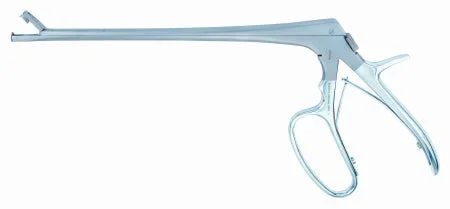 McKesson McKesson Argent Biopsy Forceps Tischler-Morgan 8-1/4 Inch Surgical Grade Stainless Steel NonSterile w/Lock Pistol Grip Handle w/Spring Straight 1.5 X 3 X 6 mm Bite – 43-1-1442
