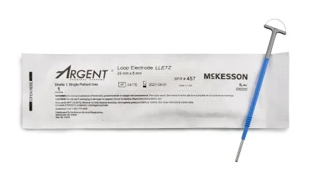 McKesson McKesson Argent LEEP/LLETZ Electrode 8 X 20 mm Tungsten Wire Loop Disposable Sterile – 457