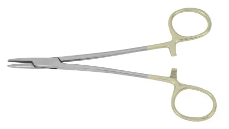 McKesson McKesson Argent Needle Holder 5-1/2 Inch Finger Ring Handle – 43-1-833