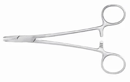 McKesson McKesson Argent Needle Holder 7 Inch Serrated Jaws Finger Ring Handle – 43-1-853