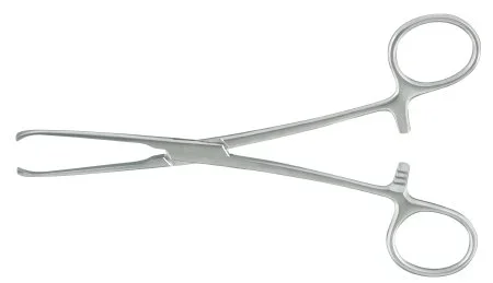 McKesson McKesson Argent Tissue Forceps Allis 6 Inch Surgical Grade Stainless Steel NonSterile Finger Ring Handle 4 X 5 Teeth – 43-1-930