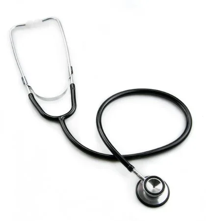 McKesson McKesson Classic Stethoscope Black 1-Tube 22 Inch Tube Double Sided Chestpiece – 01-670BKG