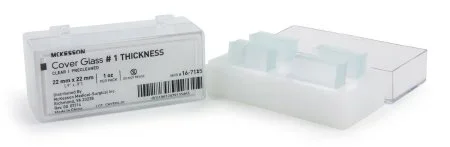 McKesson McKesson Cover Glass Square #1 Thickness 22 X 22 mm – 16-7135