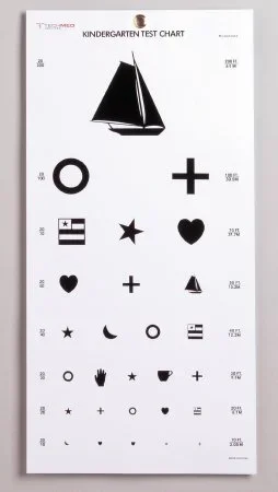 McKesson McKesson Eye Test Chart 20 Foot Kindergarten – 3063