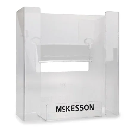 McKesson McKesson Glove Box Holder Horizontal or Vertical Mount 3-Box Clear 3-1/8 X 10-1/4 X 15-1/4 Inch Plastic – 16-6530