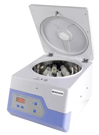McKesson McKesson Horizontal Spin Centrifuge 6 Place Horizontal Rotor Fixed speed at 3,500 RPM, 1,777xG RCF – 868R