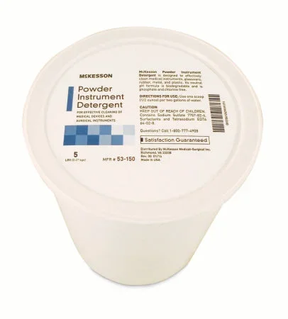 McKesson McKesson Instrument Detergent Powder Concentrate 5 lbs. Pail Citrus Scent – 53-150