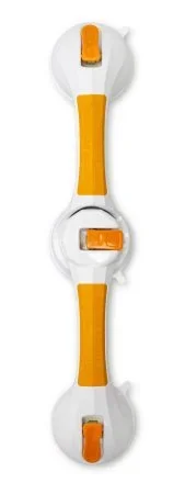 McKesson McKesson Rotating Suction-Cup Grab Bar White / Yellow – 146-RTL13084