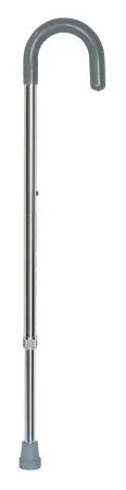 McKesson McKesson Round Handle Cane Aluminum 29-3/4 to 38-3/4 Inch Height Chrome – 146-10302-6