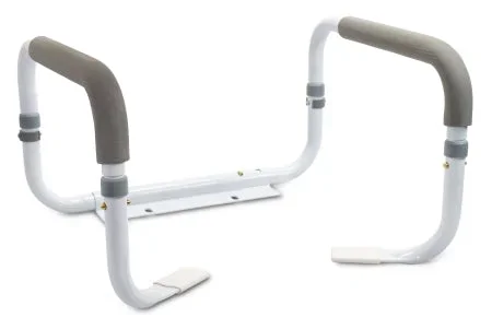 McKesson McKesson Toilet Safety Rail White Steel – 146-RTL12087