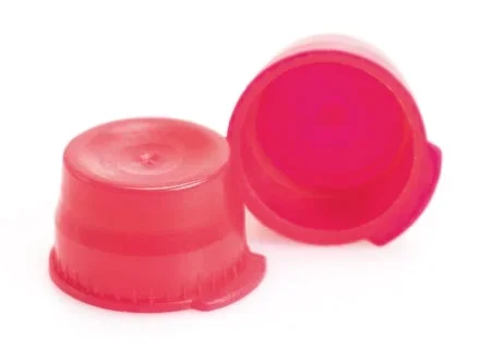 McKesson McKesson Tube Closure Polyethylene Snap Cap Red 13 mm For Use with 13 mm Blood Drawing Tubes, Glass Test Tubes, Plastic Culture Tubes NonSterile – 177-113146R