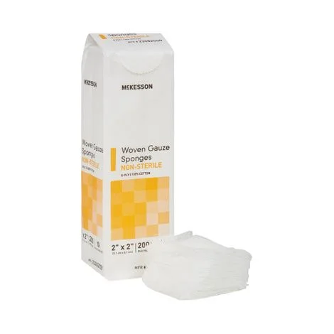 McKesson Medi-Pak 8-Ply Cotton Gauze Sponges