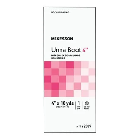McKesson Non-Sterile Cotton Unna Boot With Calamine
