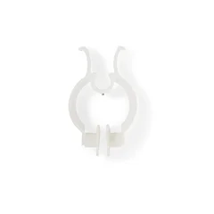 McKesson Nose Clip Rubber, Disposable, White Plastic For Spirometry, 200/CS