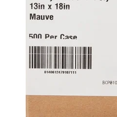 McKesson Procedure Towel 13 W X 18 L Inch Mauve NonSterile, 500/CS - Image 3
