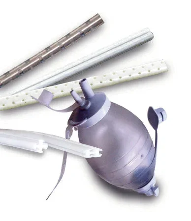 McKesson S-Vac Wound Drain Silicone Fluted 15 Fr. – 322229