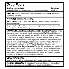 McKesson Scrub Solution 16 oz. Flip-Top Bottle 7.5% Povidone-Iodine - Image 2
