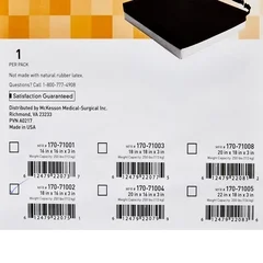 McKesson Seat Cushion 18 W x 16 D x 3 H” Foam, 7 EA/CS - Image 2