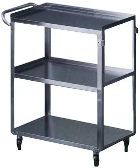 McKesson Select Utility Cart SELECT Stainless Steel 27.5 L X 35.5 H Inch 3 Shelves – 315