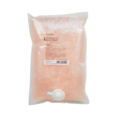McKesson Shampoo and Body Wash Medi-Pak™ Performance 2000 mL Apricot Dispenser Bag, 4EA/CS