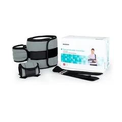 McKesson Shoulder Immobilizer One Size Fits Most Fiberlaminate Waist-Hook and Loop Closure/Shoulder Strap with Buckle/Arm Band and Hand Band Hook and Loop Closure Adjustable Left or Right Arm, 1/EA