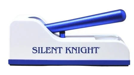McKesson Silent Knight Pill Crusher Hand Operated Blue / White – SK-0500-LMP
