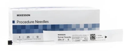 McKesson Spinal Needle Quincke Style Thin Wall