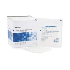 McKesson Sponge Dressing Medi-Pak™ Performance Plus NonWoven Facing 4 X 4 Square, 25PK/BX - Image 3