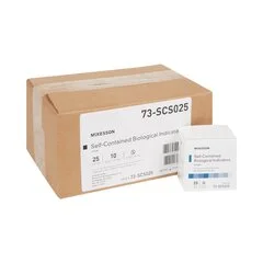 McKesson Sterilization Biological Indicator Vial Steam, 250 EA/CS - Image 2
