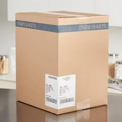 McKesson Stretcher Sheet Flat 40 W X 90 L Inch Blue Polyback Airlaid Disposable, 25/CS - Image 3