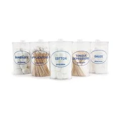 McKesson Sundry Jar 4-1/4 X 6-1/2 Inch Plastic Clear, 1/ST