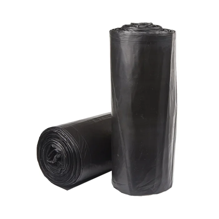 McKesson Super Heavy Duty Trash Bags, Black, 56 gal.
