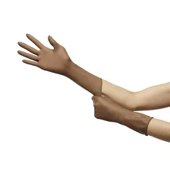 McKesson Surgical Glove Perry® Sterile Brown Powder Free Latex Hand Specific Smooth Not Chemo Approved Size 6, 50PR/BX - Image 3