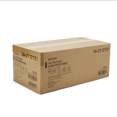 McKesson Surgical Laparotomy Sponge X-Ray Detectable Cotton 12 X 12 Inch 5 Count Soft Pack Sterile, 40/CS - Image 3