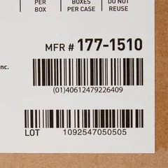 McKesson Test Tube Round Bottom Plain 13 X 100 mm 7 mL Without Color Coding Without Closure Glass Tube, 1000/CS - Image 2