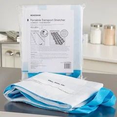 McKesson Transfer Sheet White 40 X 80 Inch 14 Handles, 1/EA - Image 3