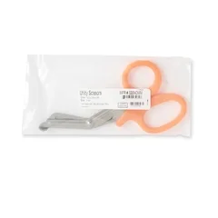 McKesson Trauma Shears Medicut Orange 7-1/4 Inch Length Medical Grade Stainless Steel Finger Ring Handle Blunt Tip / Blunt Tip, 1/EA
