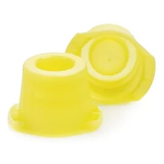 McKesson Tube Closure Polyethylene Snap Cap Yellow 12 mm / 13 mm / 16 mm (Universal) Fits Most 12mm, 13mm and 16mm Evacuated Glass Blood Collection Tubes and Plastic Test Tubes NonSterile, 1000/BG