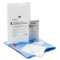 McKesson Ultrasound Transducer Cover Kit 1-1/2 X 24 Inch Polyurethane Sterile For use with Ultrasound External Probe, 24/BX - Image 3