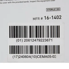 McKesson Ultrasound Transducer Cover Kit 1-1/2 X 24 Inch Polyurethane Sterile For use with Ultrasound External Probe, 24/BX - Image 2