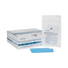 McKesson Ultrasound Transducer Cover Kit 1-1/2 X 24 Inch Polyurethane Sterile For use with Ultrasound External Probe, 24/BX
