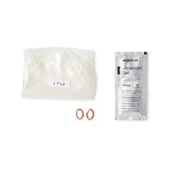 McKesson Ultrasound Transducer Cover Kit 5-1/2 X 58 Inch Polyurethane Sterile For use with Ultrasound External Probe, 24/BX - Image 2