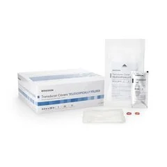 McKesson Ultrasound Transducer Cover Kit 5-1/2 X 58 Inch Polyurethane Sterile For use with Ultrasound External Probe, 24/BX